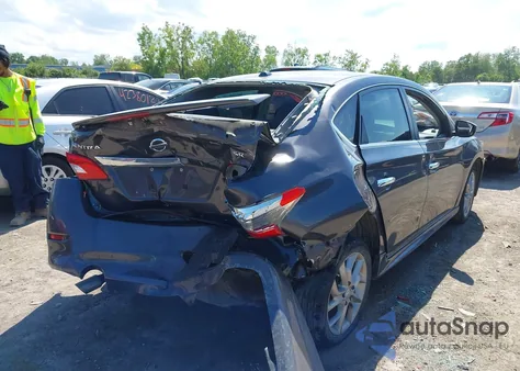 2013 Nissan Sentra Sr z USA, uszkodzony, nr VIN 3N1AB7AP8DL680339